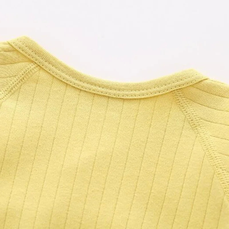 0-6M Baby Girls Boy Rompers Cotton Solid Soft Infant Jumpsuit With Wing Clothes Spring Autumn Newborn Baby Girl Boy Cute Romper