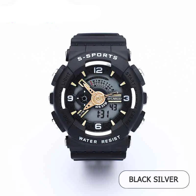 CE120 Casual and fashionable Men watch, waterproof night light display electronic watches, sports clock, gift watches for man