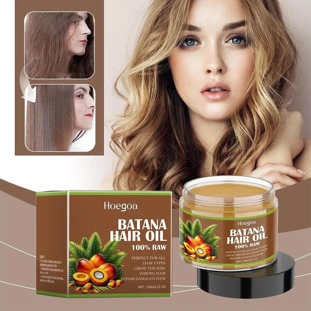 Anti-loss Hair Oil Organic Batana Oil Natural Treatment For Scaple,strengthen Hair Roots Fluffy Moisturizing For Hair Care Serum