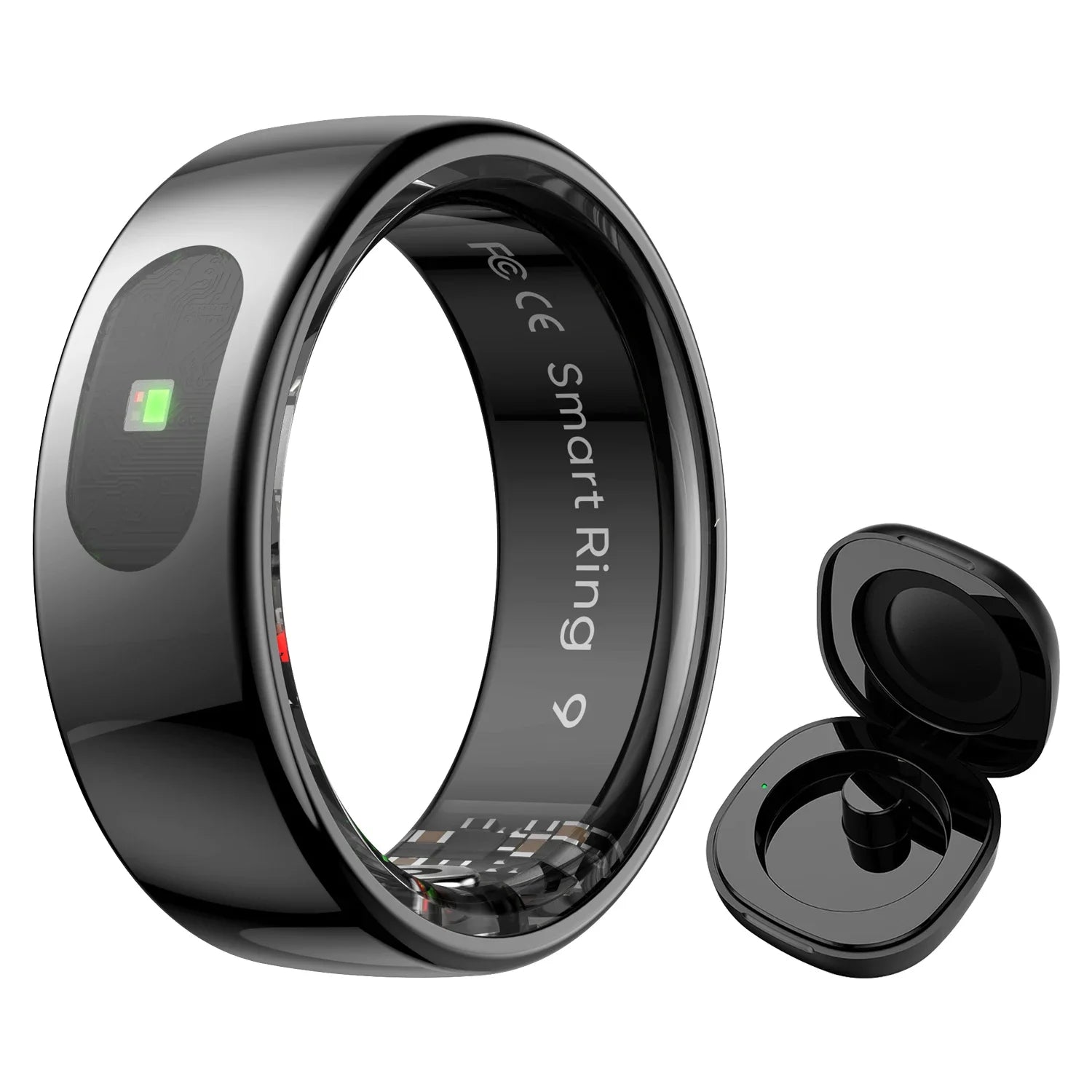 Fashion Smart Ring R08 Women's Men Remote Control Electronic Monitor Body Temperature Sleep Tracker Fitness For IOS Smartphone