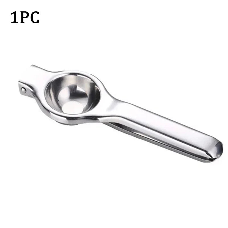 Stainless Steel Manual Juicer Processor Lemon Squeezer Orange Fruit Household Lemon Clip Fruit  Pressing Kitchen Accessories