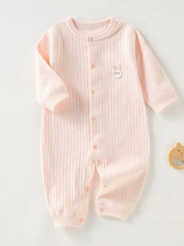 Baby Clothes Jumpsuit Spring Autumn Boy Newborn Long-sleeved Crawling Clothes Infant Baby Pajamas Pure Cotton Baby Clothes