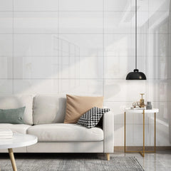 10-20pcs 30x60cm Self-Adhesive Marble PVC Floor Tiles Waterproof Peel Stick Wall Sticker Kitchen Bathroom Removable Home Decor ﻿