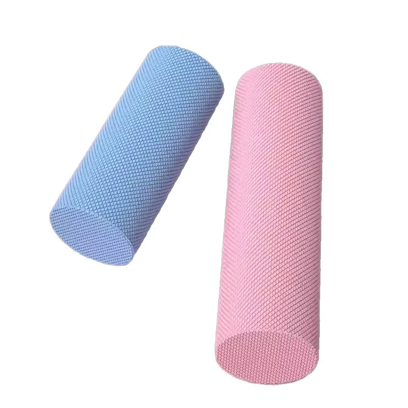High Density EVA Yoga Foam Roller 18in 30cm Pilates Exercise Muscle Massage Back Pain Relief Home Gym Fitness Foam Roller