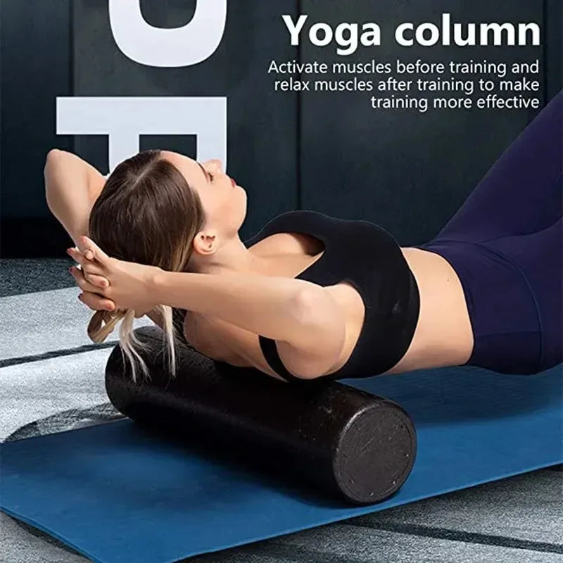 Long Yoga Column EPP High-Density Foam Roller for Yoga Fitness Portable Pilate Body Exercise Training Home Gym Fitness Equipment