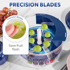 Automatic Fruit Peeler Machine Wireless Portable Grape/Apple/ Garlic/plum/Peach Peeler for Home, Fast & Easy Kitchen Gadget