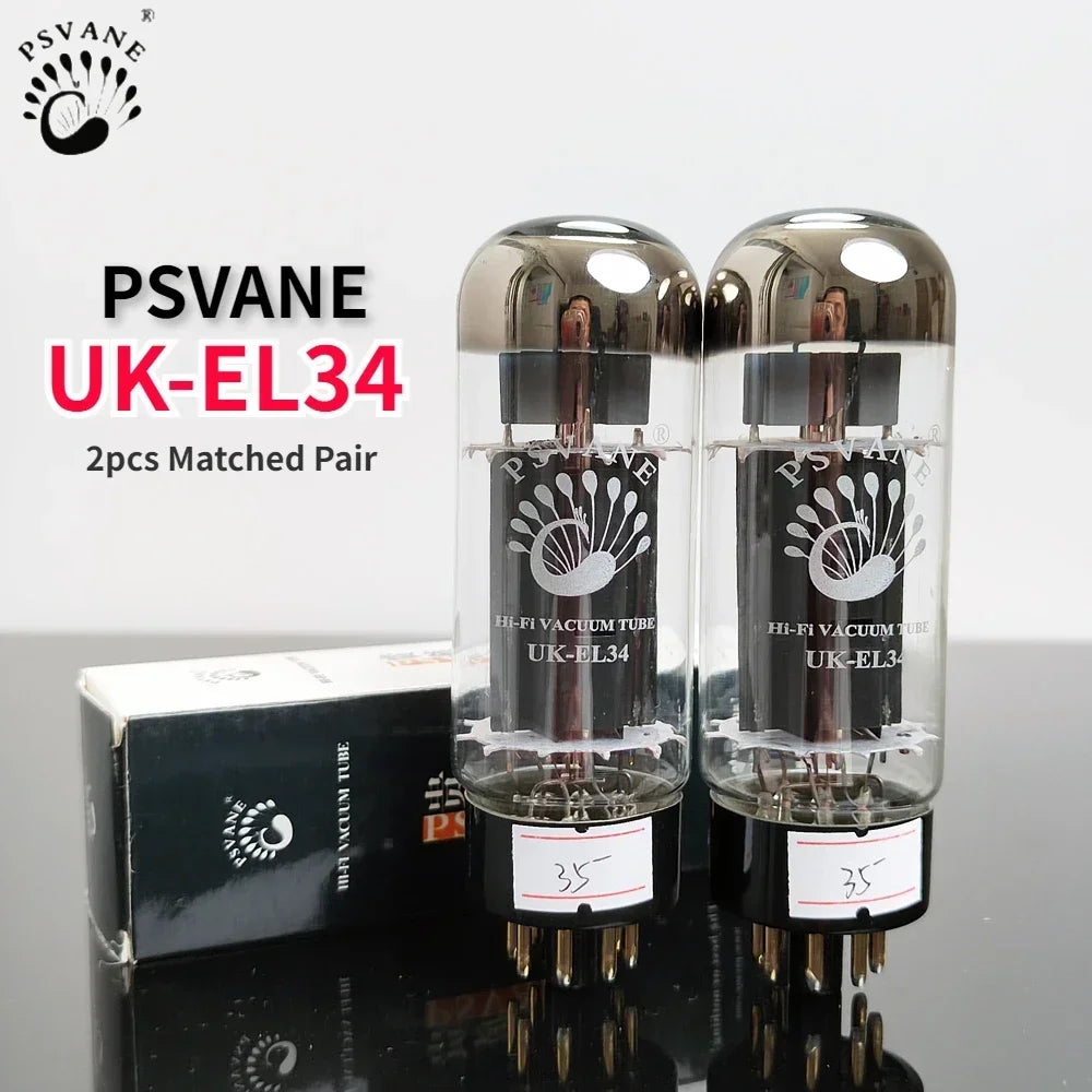 PSVANE UK-EL34 UKEL34 Vacuum Tube Upgrade EL34 EL34C 6CA7 6P3P 6L6 HIFI Audio Valve Electronic Tube Amplifier Kit DIY