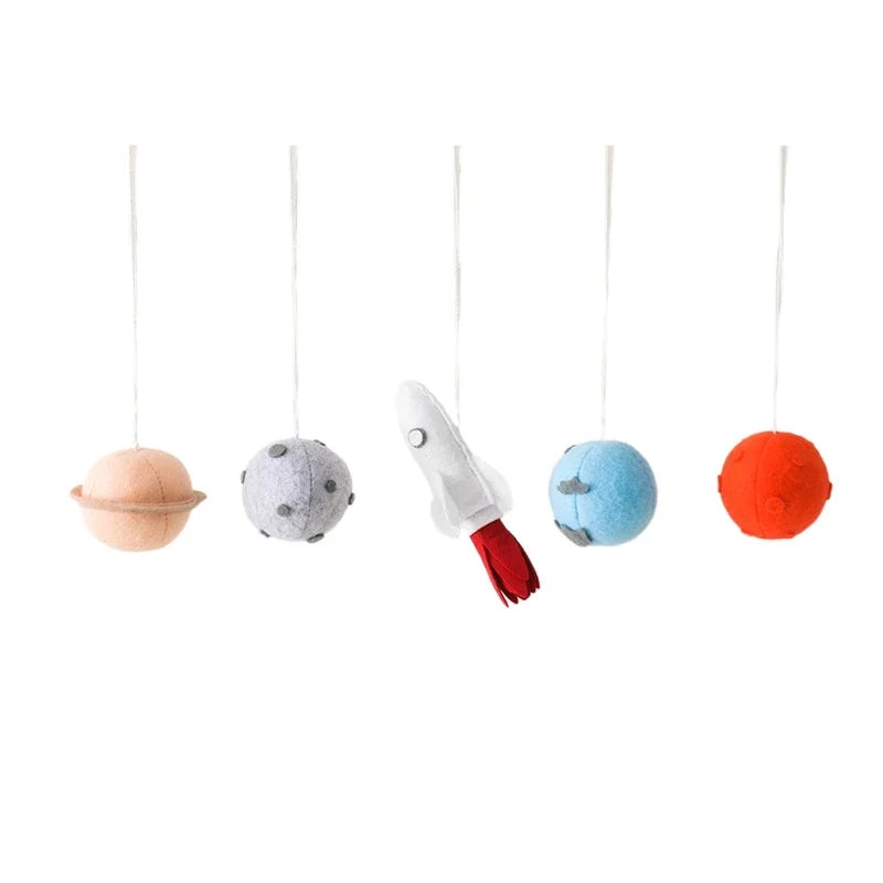 Newborn Gym Pendant Toys Wooden Mobile Crib Hanging Rattle Teether Baby Sensory Toys For Stroller Gym Activity Product Gifts