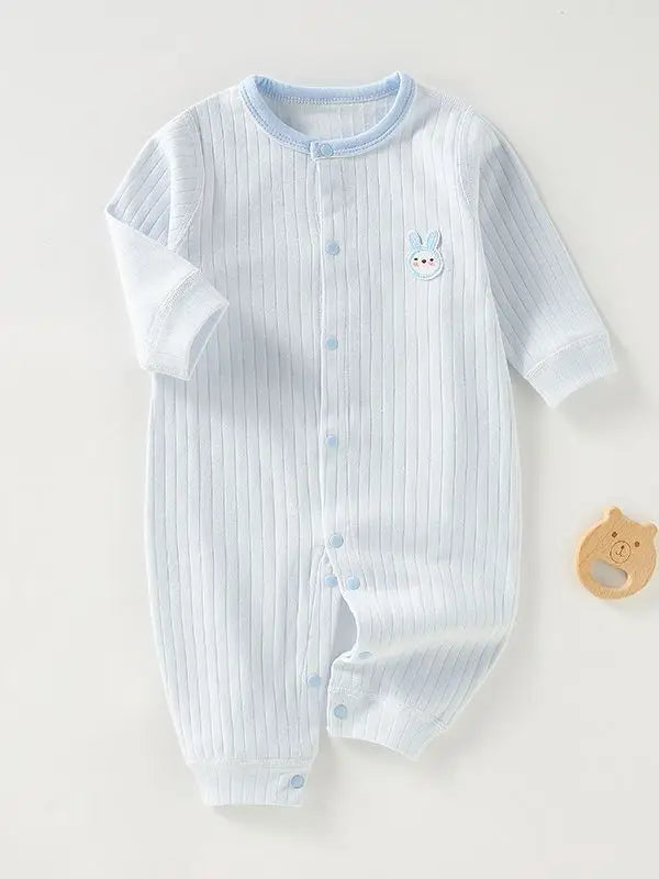 Baby Clothes Jumpsuit Spring Autumn Boy Newborn Long-sleeved Crawling Clothes Infant Baby Pajamas Pure Cotton Baby Clothes