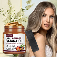 100% Pure Organic Hair Mask Batana Oil Hair Growth Oil Natural Treatment Nourish Reduce Hair Loss Anti-Breakage Hair Products