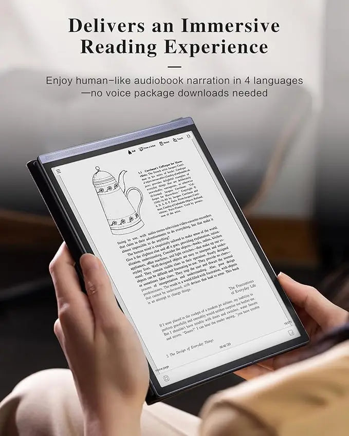 iFLYTEK AINOTE Air 2 E Ink Tablet With Blue Case Electronic ink digital Notebook tablet for notes with me