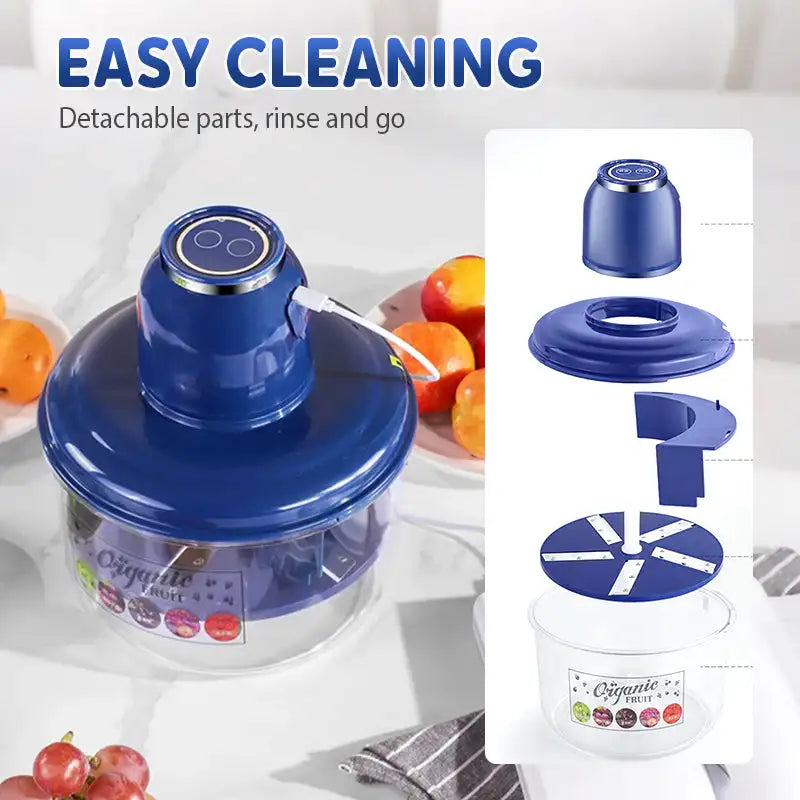 Automatic Fruit Peeler Machine Wireless Portable Grape/Apple/ Garlic/plum/Peach Peeler for Home, Fast & Easy Kitchen Gadget