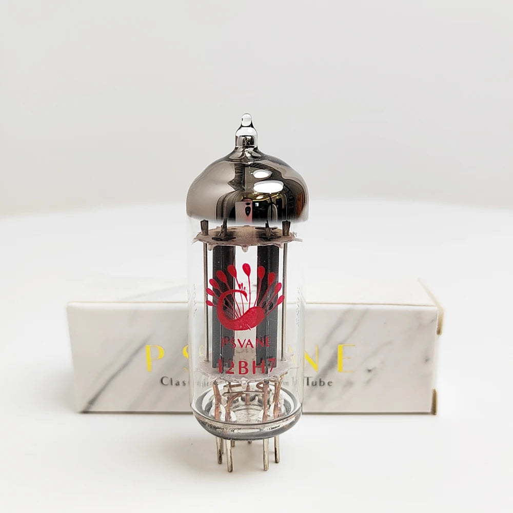 PSVANE HIFI 12BH7 Vacuum Tube Valve Replace 12BH7A 6N6 7119 for Audio Valve Electronic Tube Amplifier Kit DIY Matched Quad