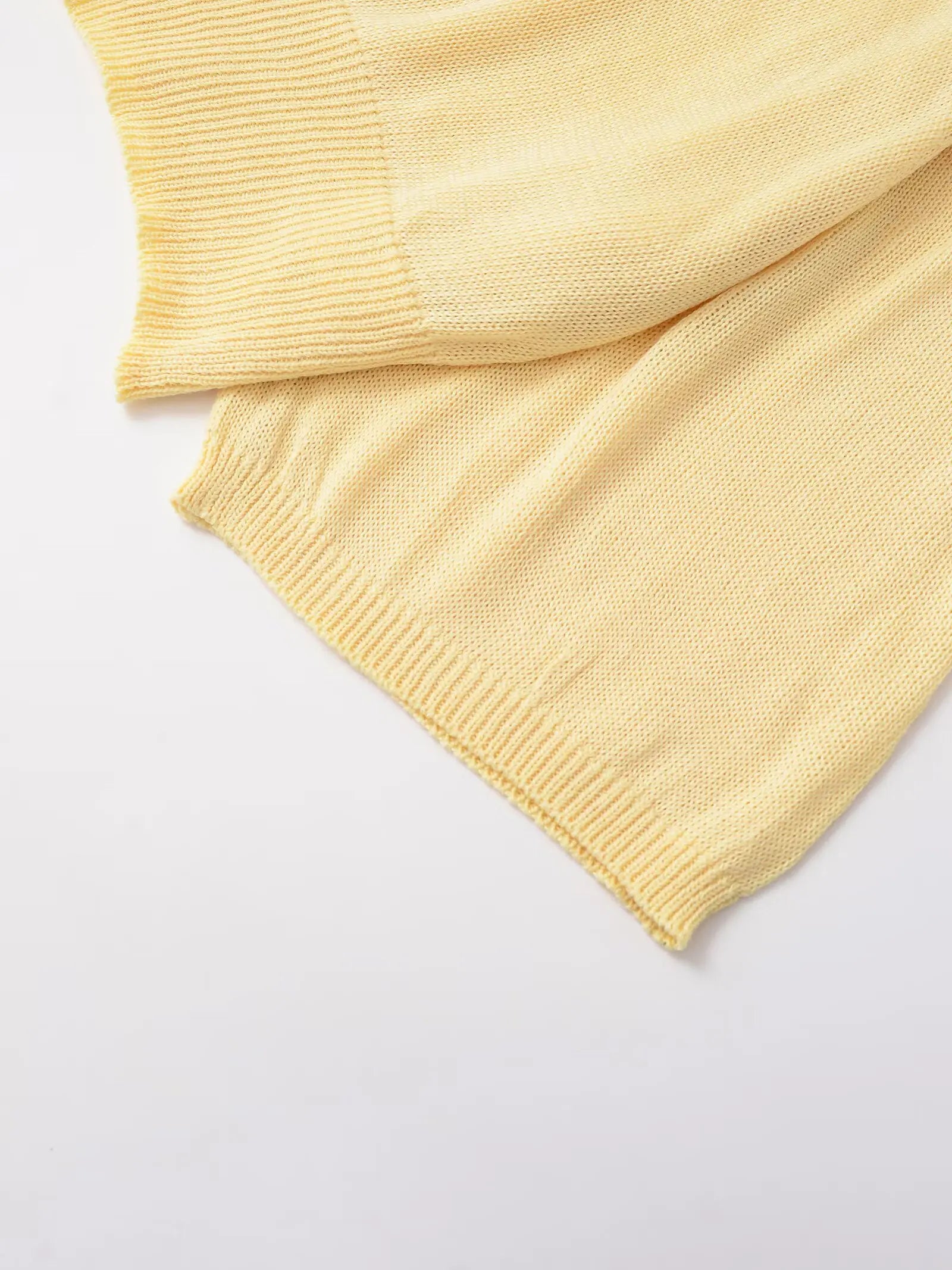 MYST&ZA2025 new summer women's casual fashion trendy round neck wide sleeve comfortable knitted sweater top