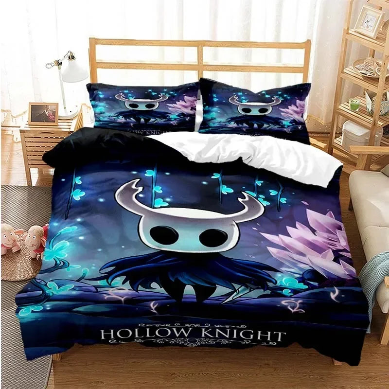 Game Hollow Knight 3D Print Comfortable Duvet Cover Set Pillowcase Room Decoration Home Textile Hollow Knights Duvet Cover Set
