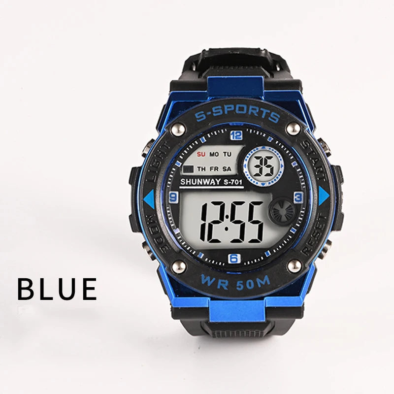 UTHAI CE15 Leisure fashion electronics watch waterproof sports multifunctional Man watch night light clock gift watches for man