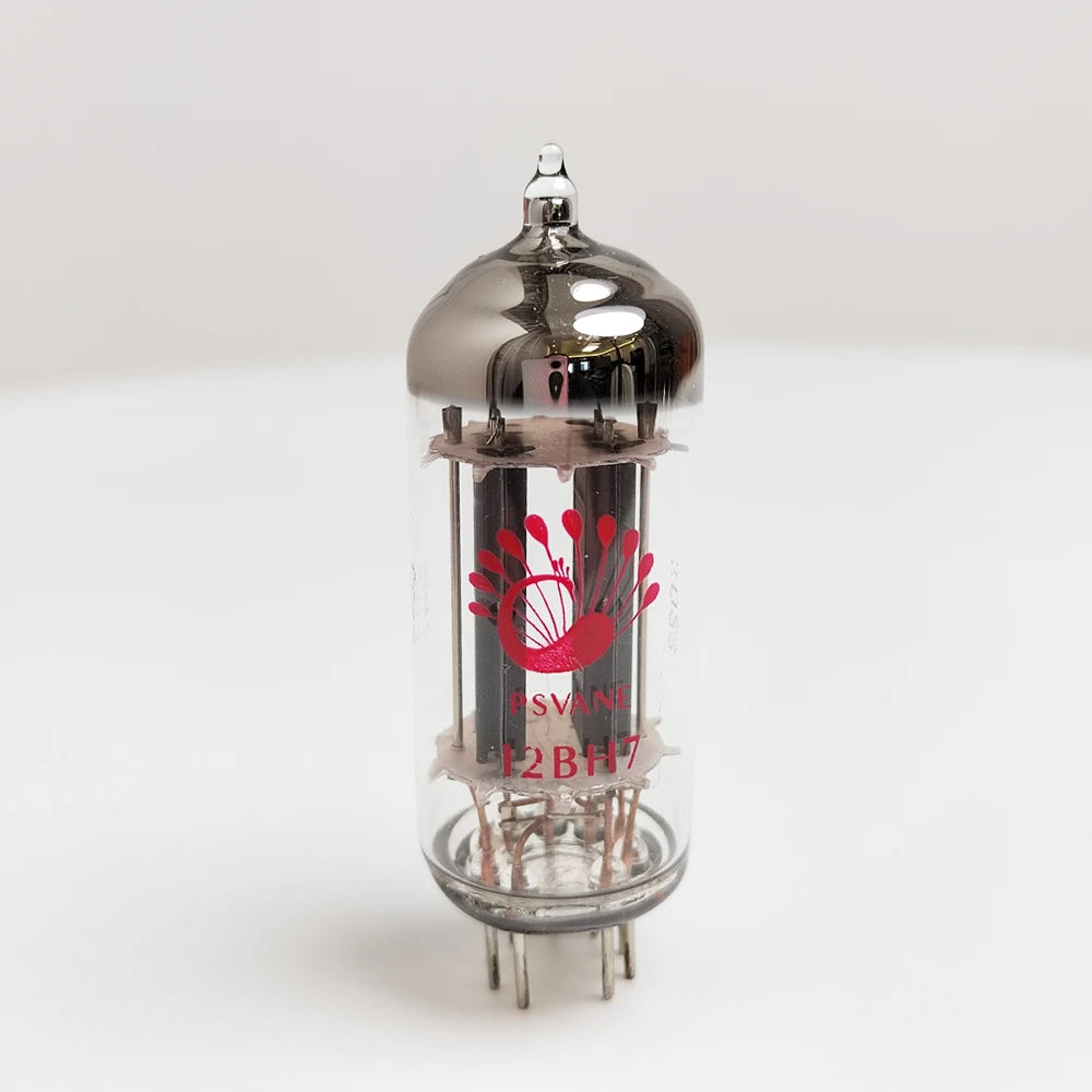 PSVANE HIFI 12BH7 Vacuum Tube Valve Replace 12BH7A 6N6 7119 for Audio Valve Electronic Tube Amplifier Kit DIY Matched Quad