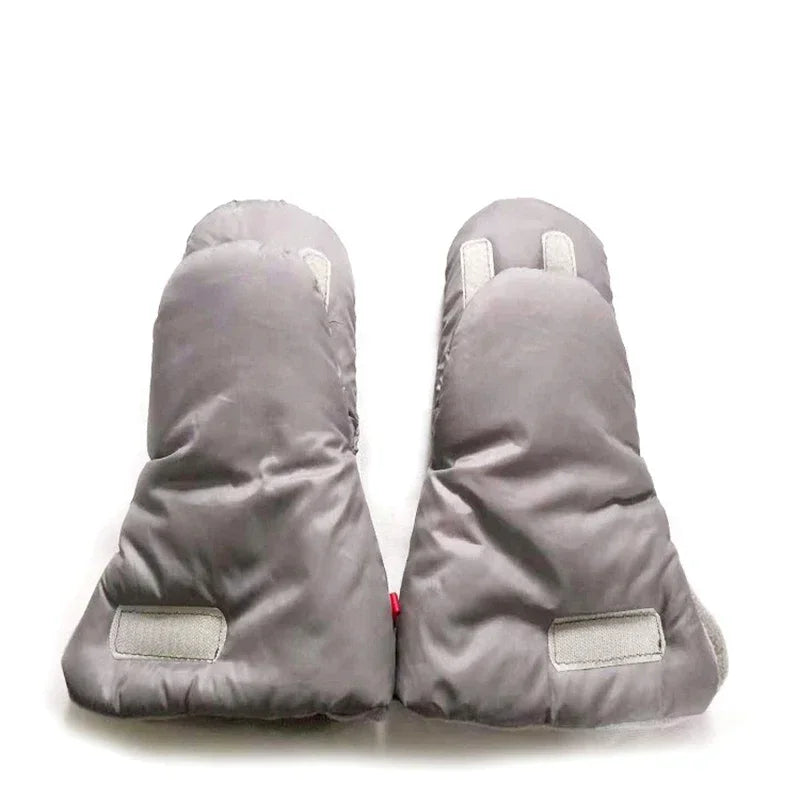 Baby Stroller Gloves Waterproof Warm Winter Antifreeze Mittens Hand Cover Buggy Clutch Cart Muff Glove Stroller Accessories