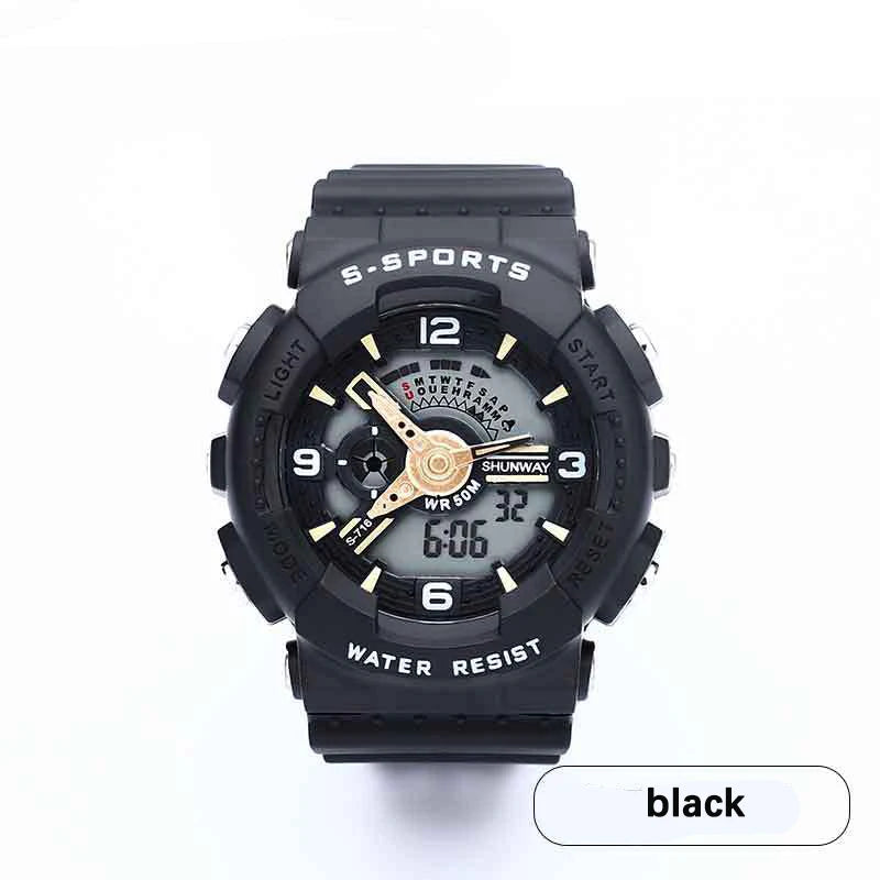 CE120 Casual and fashionable Men watch, waterproof night light display electronic watches, sports clock, gift watches for man