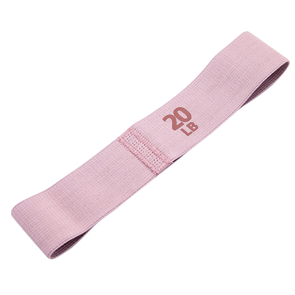 Hip Resistance Bands Thick Fabric Glute Thigh Elastic Bands Anti-Slip Stretch Fitness Strips for Home Gym Yoga Workout Equipment
