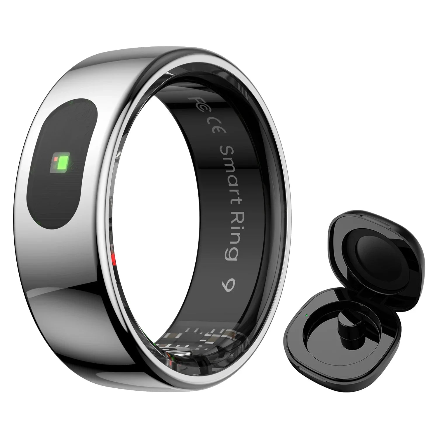 Fashion Smart Ring R08 Women's Men Remote Control Electronic Monitor Body Temperature Sleep Tracker Fitness For IOS Smartphone