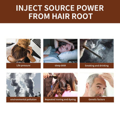 White to Black Hair Soap Polygonum Organic Natural Darkening Color Dye Treatments Dandruff Removal Anti Gray Hair Shampoo Bar