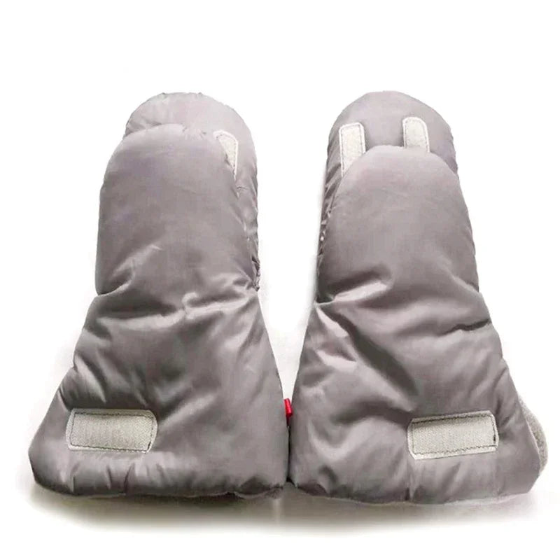 Baby Stroller Gloves Waterproof Warm Winter Antifreeze Mittens Hand Cover Buggy Clutch Cart Muff Glove Stroller Accessories