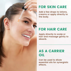 PHATOIL 118ML Rosehip Seed Oil For Moisturizing Skin & Nails Organic Cold Pressed Jojoba Oil Pure Natural Carrier Oils