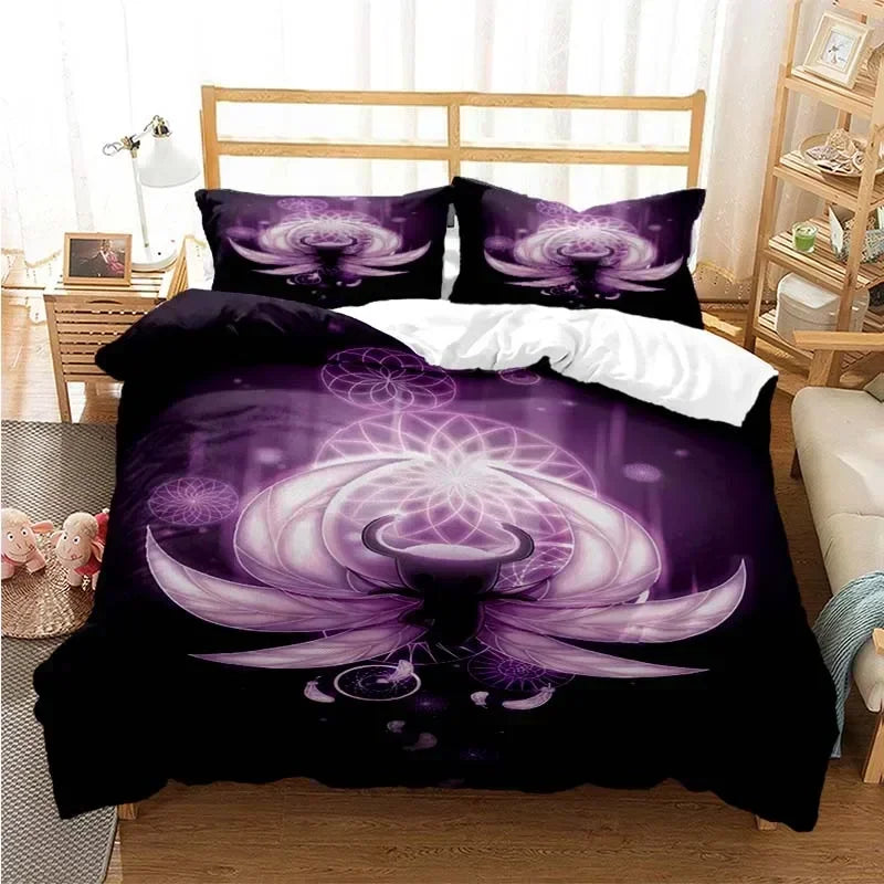 Game Hollow Knight 3D Print Comfortable Duvet Cover Set Pillowcase Room Decoration Home Textile Hollow Knights Duvet Cover Set