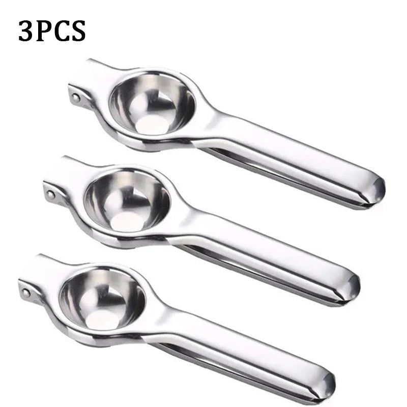 Stainless Steel Manual Juicer Processor Lemon Squeezer Orange Fruit Household Lemon Clip Fruit  Pressing Kitchen Accessories