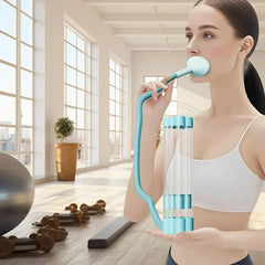 Breathing Trainer Lung Capacity Exerciser Compact Workout Device Portable Muscle Equipment For Women Athlete Adult Home Gym