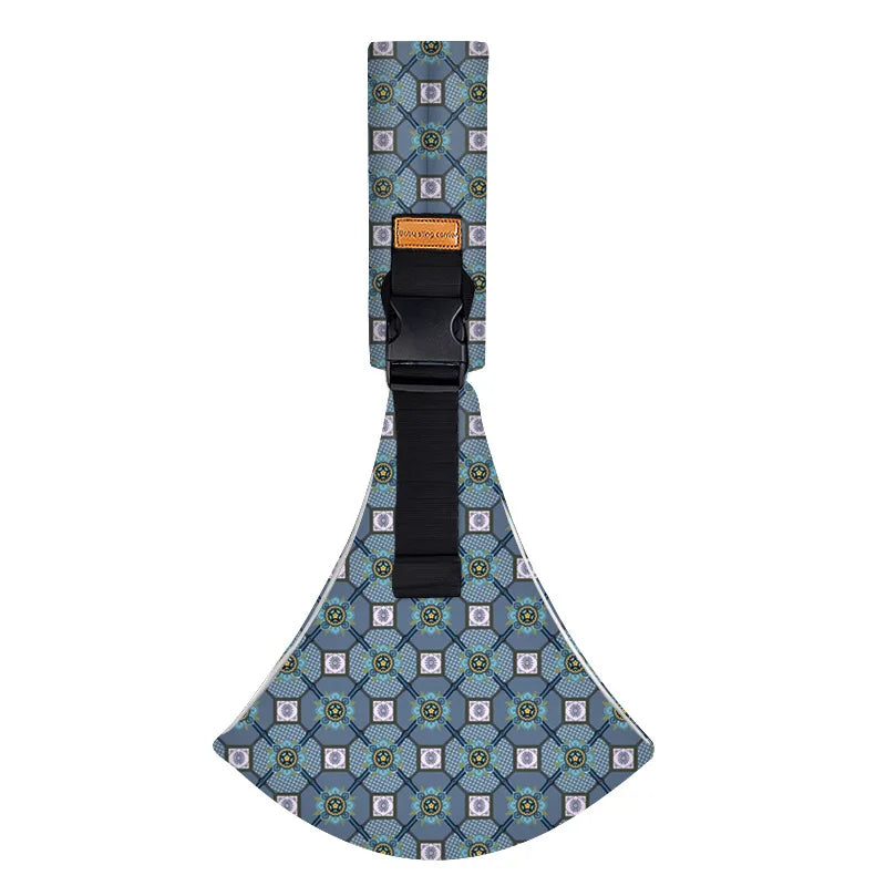 Baby Going Out Safety Carrier Simple Leopard Pattern Portable Front Hug Type Back Baby Out of the Baby Artifact Waist Stool