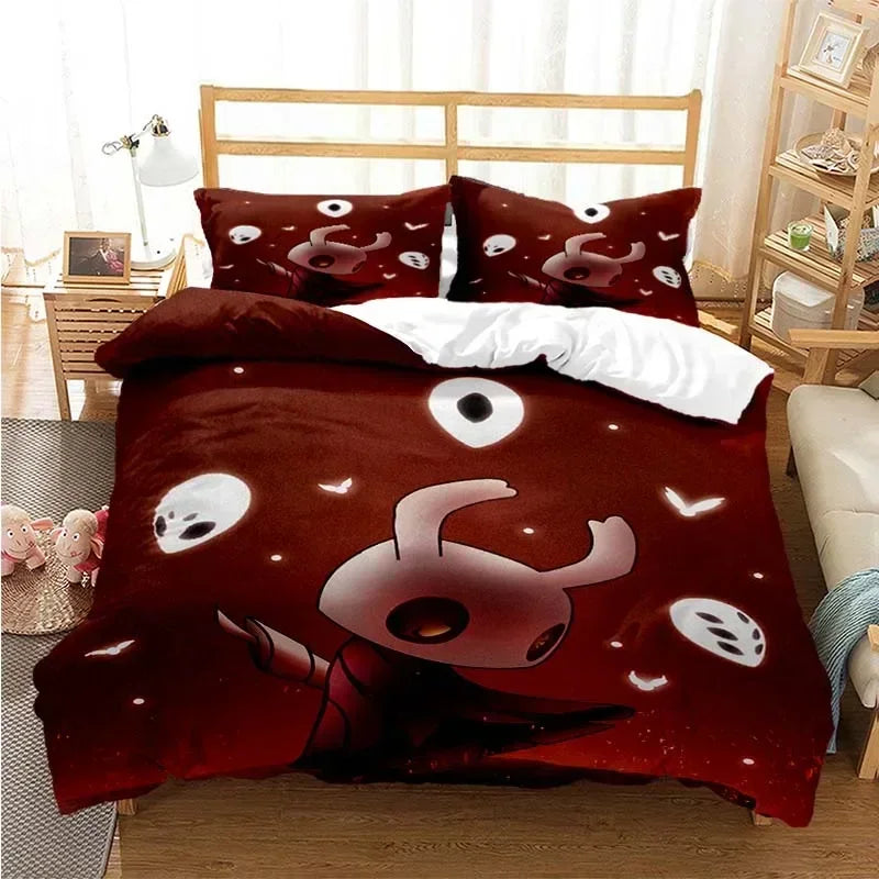 Game Hollow Knight 3D Print Comfortable Duvet Cover Set Pillowcase Room Decoration Home Textile Hollow Knights Duvet Cover Set