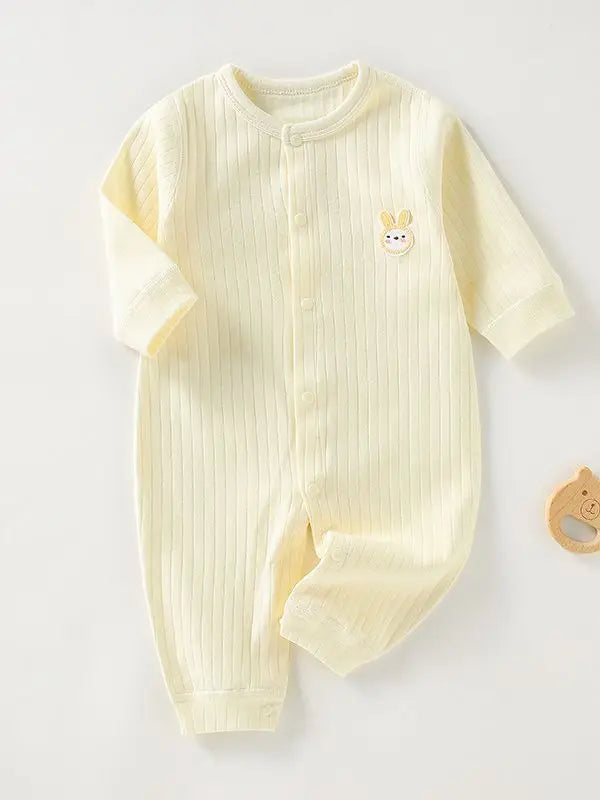 Baby Clothes Jumpsuit Spring Autumn Boy Newborn Long-sleeved Crawling Clothes Infant Baby Pajamas Pure Cotton Baby Clothes