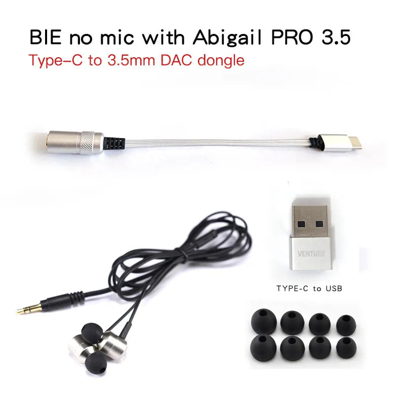 Venture Electronics VE Bonus IE in ear Earphones BIE 3.5SE/2.5TRRS/4.4TRRRS HIFI