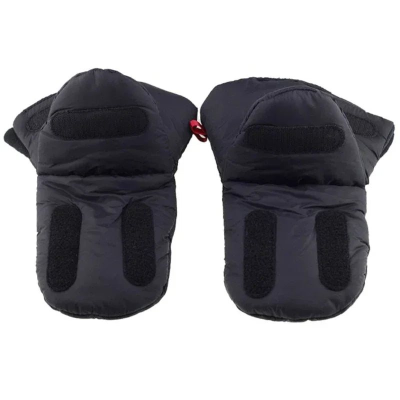 Baby Stroller Gloves Waterproof Warm Winter Antifreeze Mittens Hand Cover Buggy Clutch Cart Muff Glove Stroller Accessories
