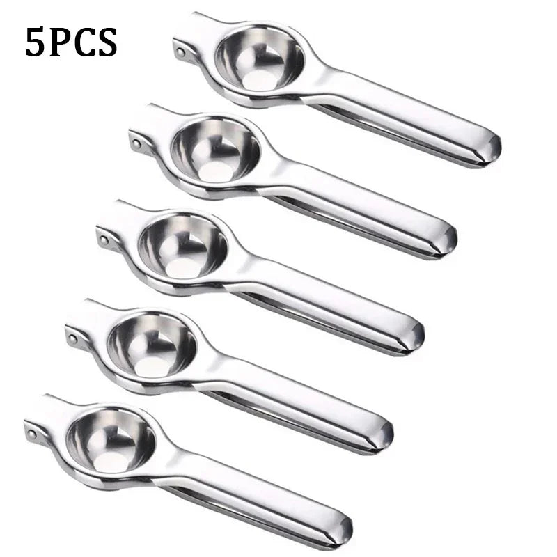 Stainless Steel Manual Juicer Processor Lemon Squeezer Orange Fruit Household Lemon Clip Fruit  Pressing Kitchen Accessories