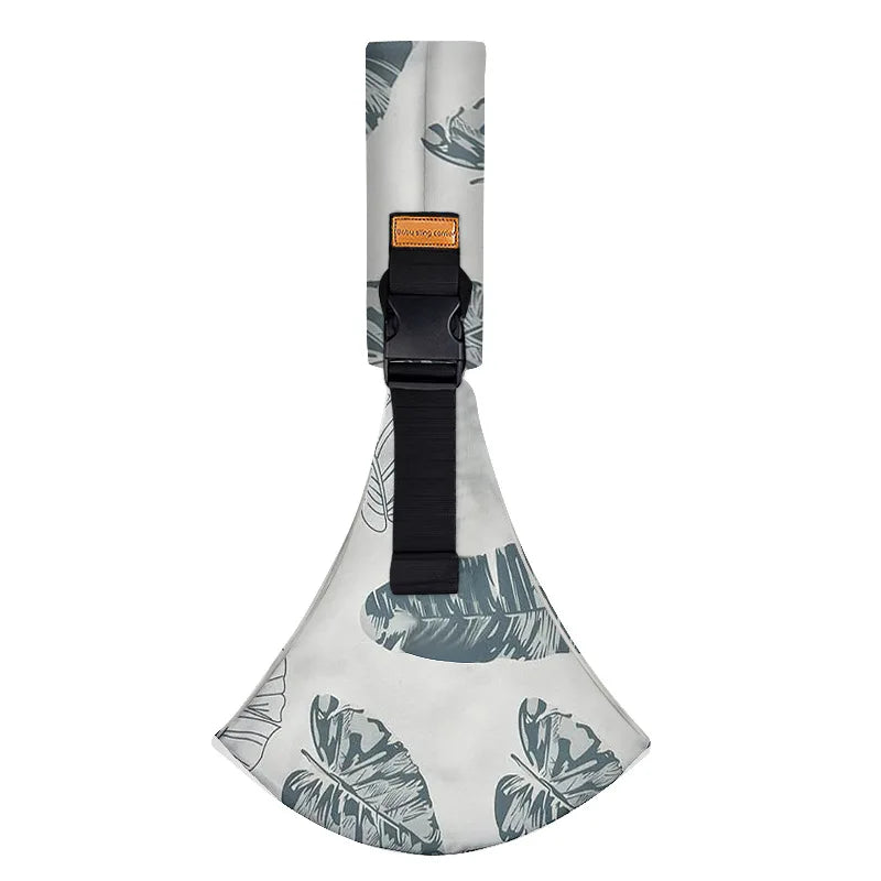 Baby Going Out Safety Carrier Simple Leopard Pattern Portable Front Hug Type Back Baby Out of the Baby Artifact Waist Stool