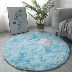 Ultra Soft Plush Round Rug Mat - Fluffy White Carpet for Living Room, Home Decor and Bedroomr, Bedroom and Kids Room