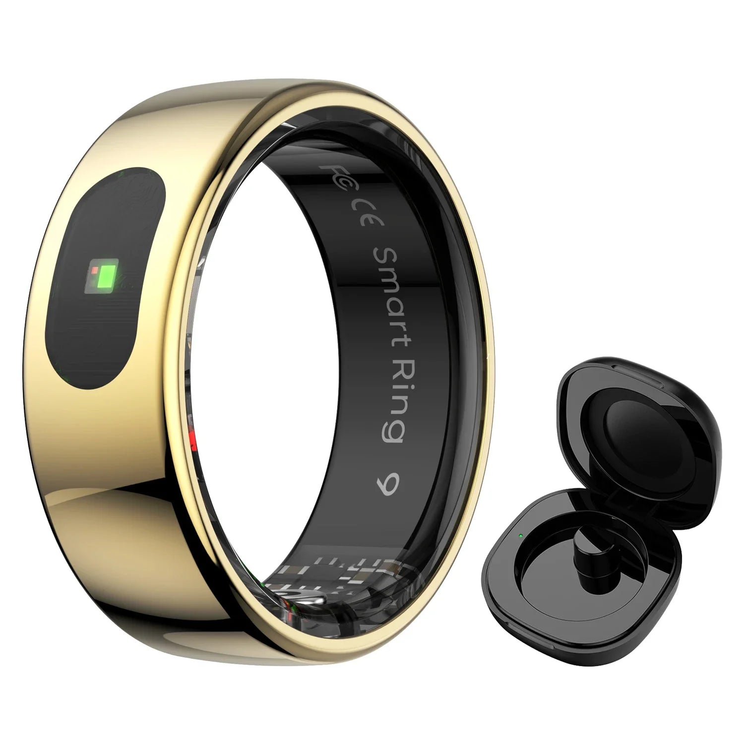 Fashion Smart Ring R08 Women's Men Remote Control Electronic Monitor Body Temperature Sleep Tracker Fitness For IOS Smartphone