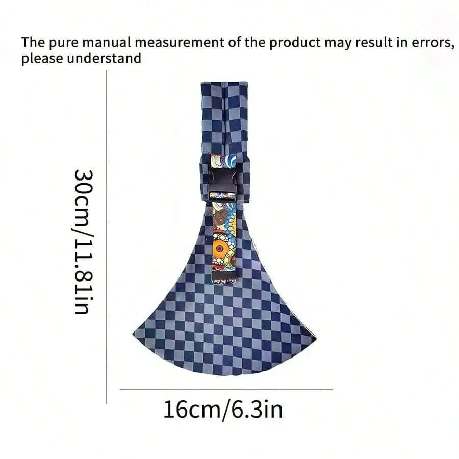 Baby Going Out Safety Carrier Simple Leopard Pattern Portable Front Hug Type Back Baby Out of the Baby Artifact Waist Stool