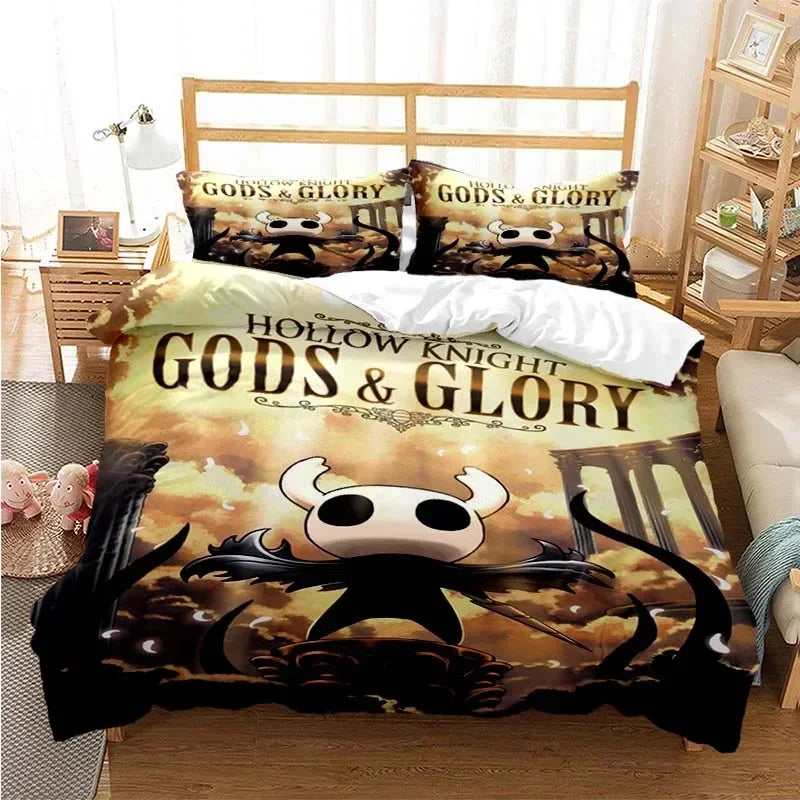 Game Hollow Knight 3D Print Comfortable Duvet Cover Set Pillowcase Room Decoration Home Textile Hollow Knights Duvet Cover Set