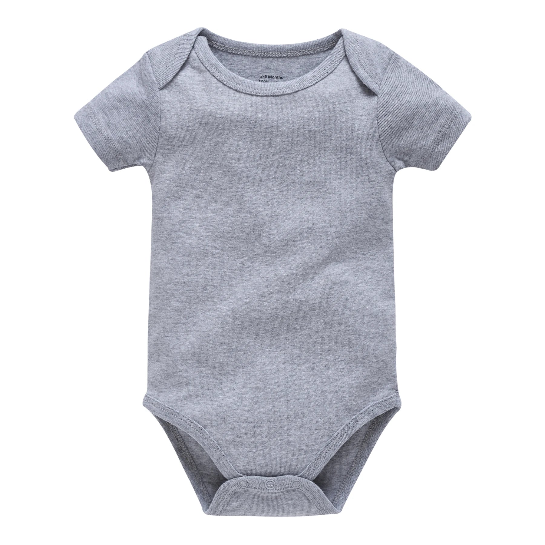 1/3Pcs Baby Boys Clothes 100%Cotton Solid Black Short Sleeve Blank Baby Bodysuits body bebe  Newborn Jumpsuit Plain 0-24 Months