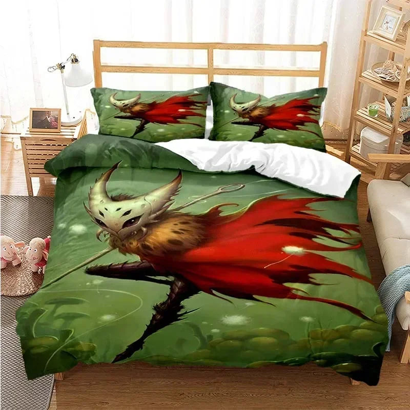 Game Hollow Knight 3D Print Comfortable Duvet Cover Set Pillowcase Room Decoration Home Textile Hollow Knights Duvet Cover Set