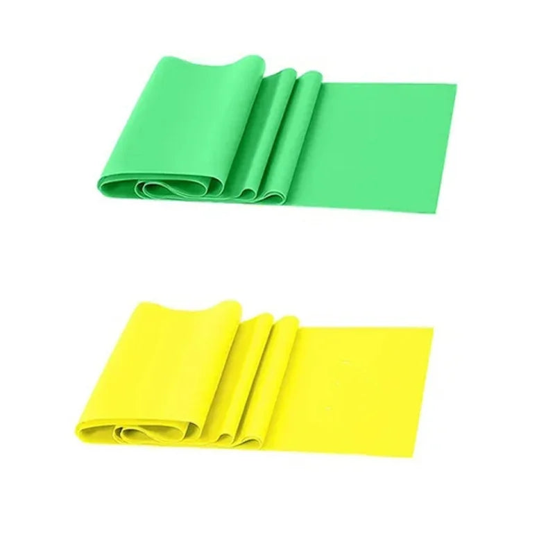 Yoga Resistance Bands Set TPE Elastic Band Exercise Workout Recovery Fitness Yoga Pilates Rehab Strength Training