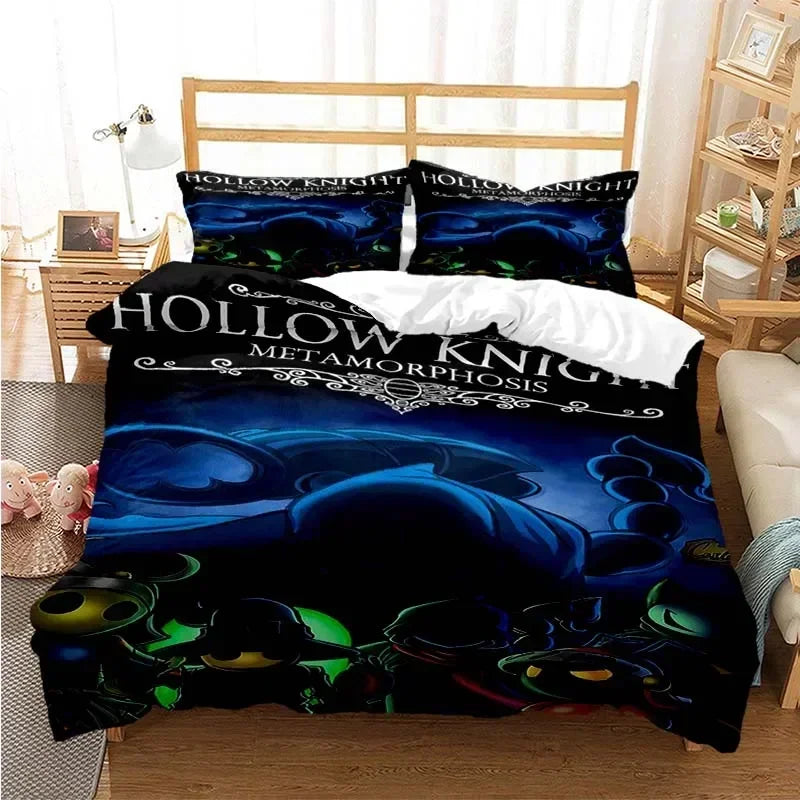 Game Hollow Knight 3D Print Comfortable Duvet Cover Set Pillowcase Room Decoration Home Textile Hollow Knights Duvet Cover Set