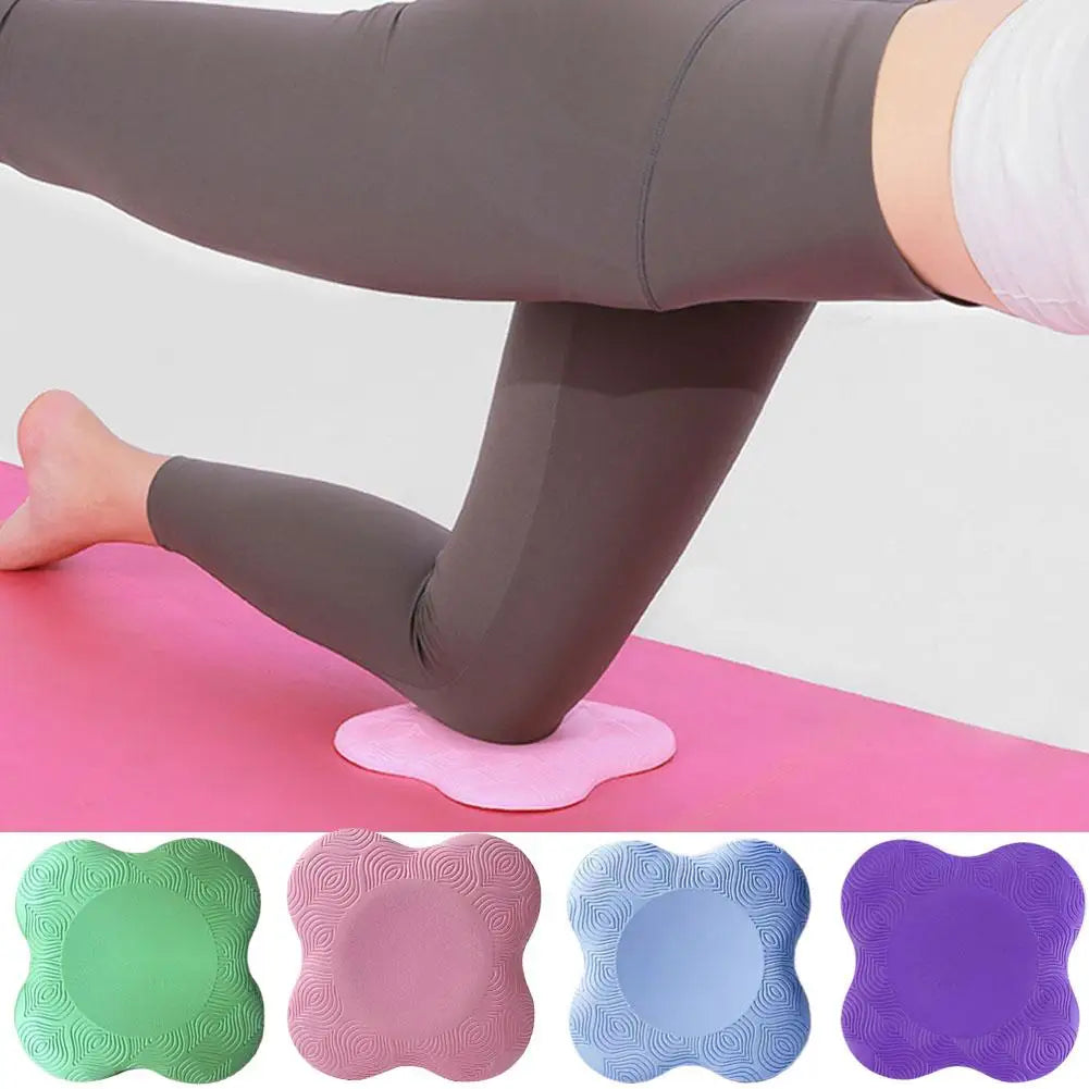 Tpe Thickened Anti Slip Yoga Kneeling Protective Pad Knee Soft Flat Support Slow Rebound Non-Slip Sports Fitness Mat Solid Elbow