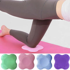 Tpe Thickened Anti Slip Yoga Kneeling Protective Pad Knee Soft Flat Support Slow Rebound Non-Slip Sports Fitness Mat Solid Elbow