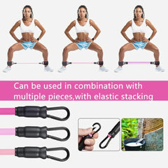 Ankle Strap Resistance Bands Hip Leg Strength Pull Rope Fitness Elastic Training Home Yoga Pilate Crossfit Workout Gym Equipment