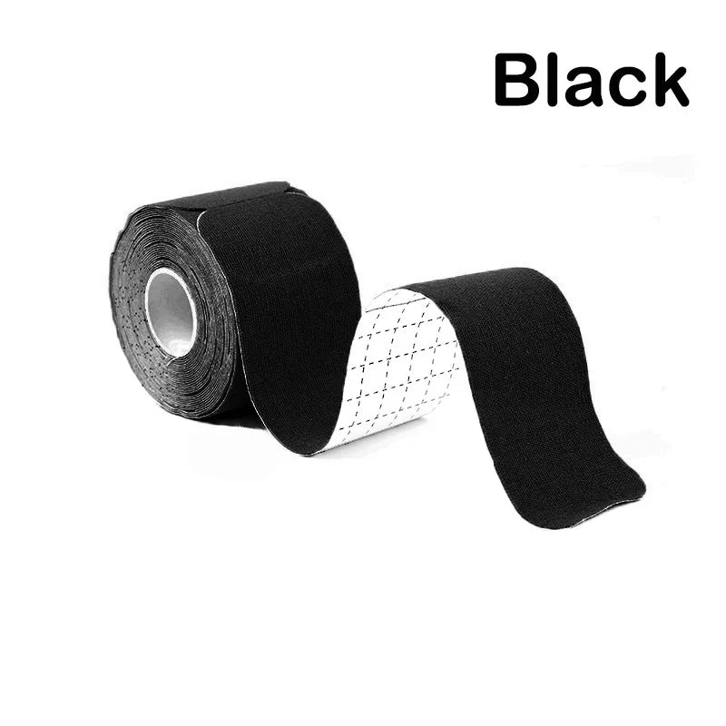 5cmX5m Pre Cut Kinesiology Tape Elastic Exercise Muscle Patch Type I Waterproof and Breathable Sports Fitness Intramuscular Tape